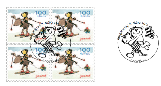 Janosch Briefmarke 58cent